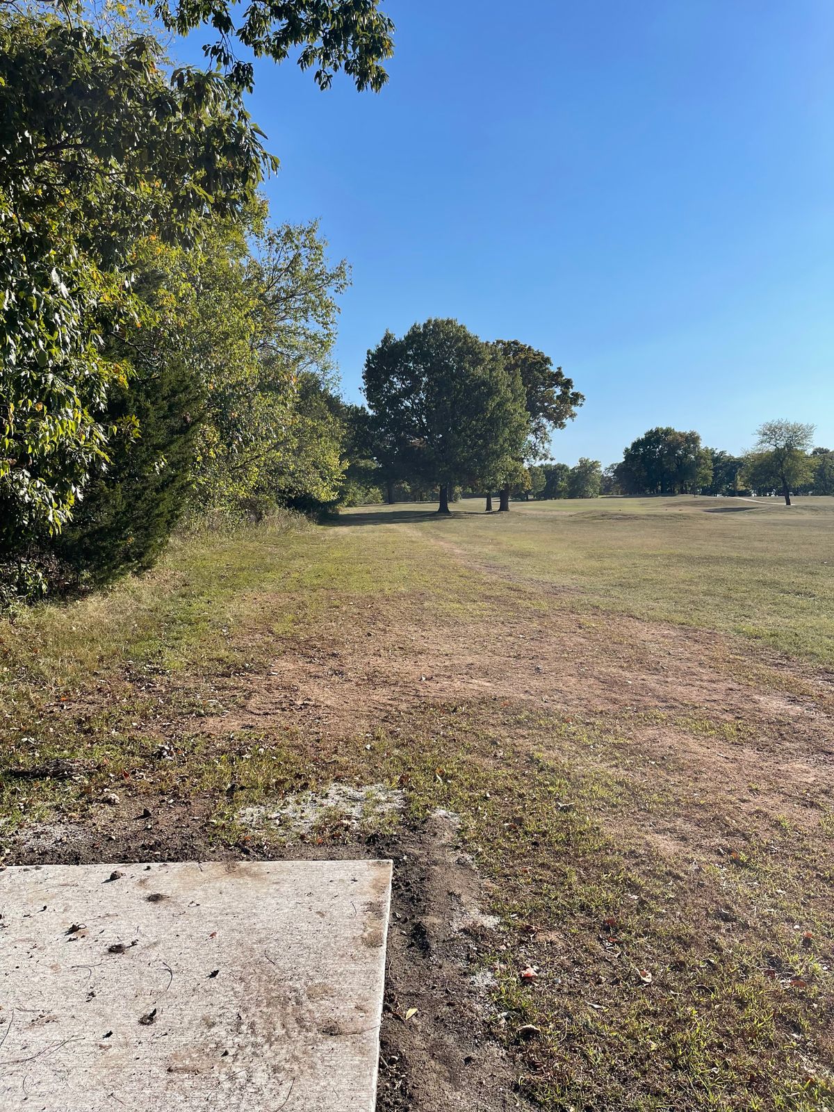 Hole 13’s tee (par 4)