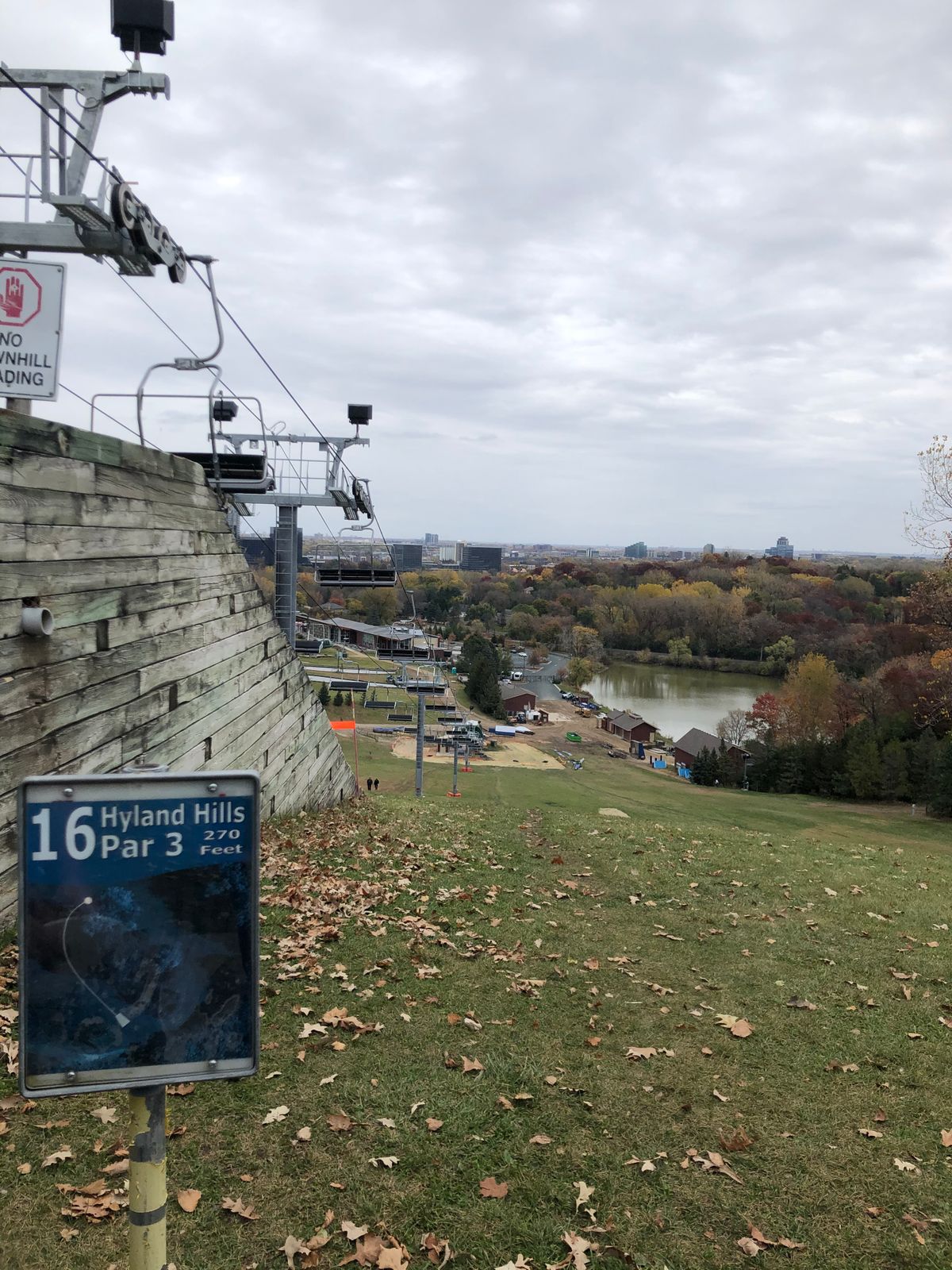 Top ‘o the hill...
