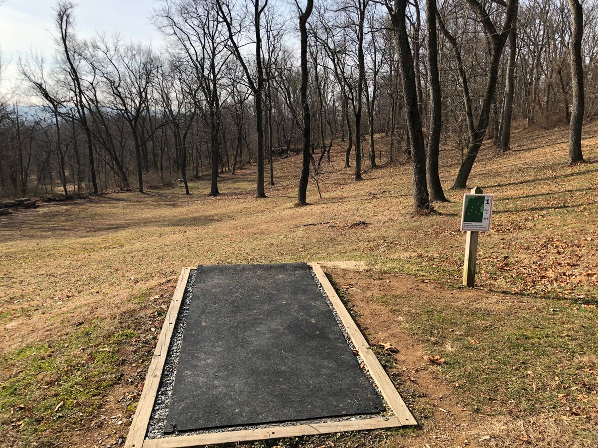 Hole 1 Tee Pad