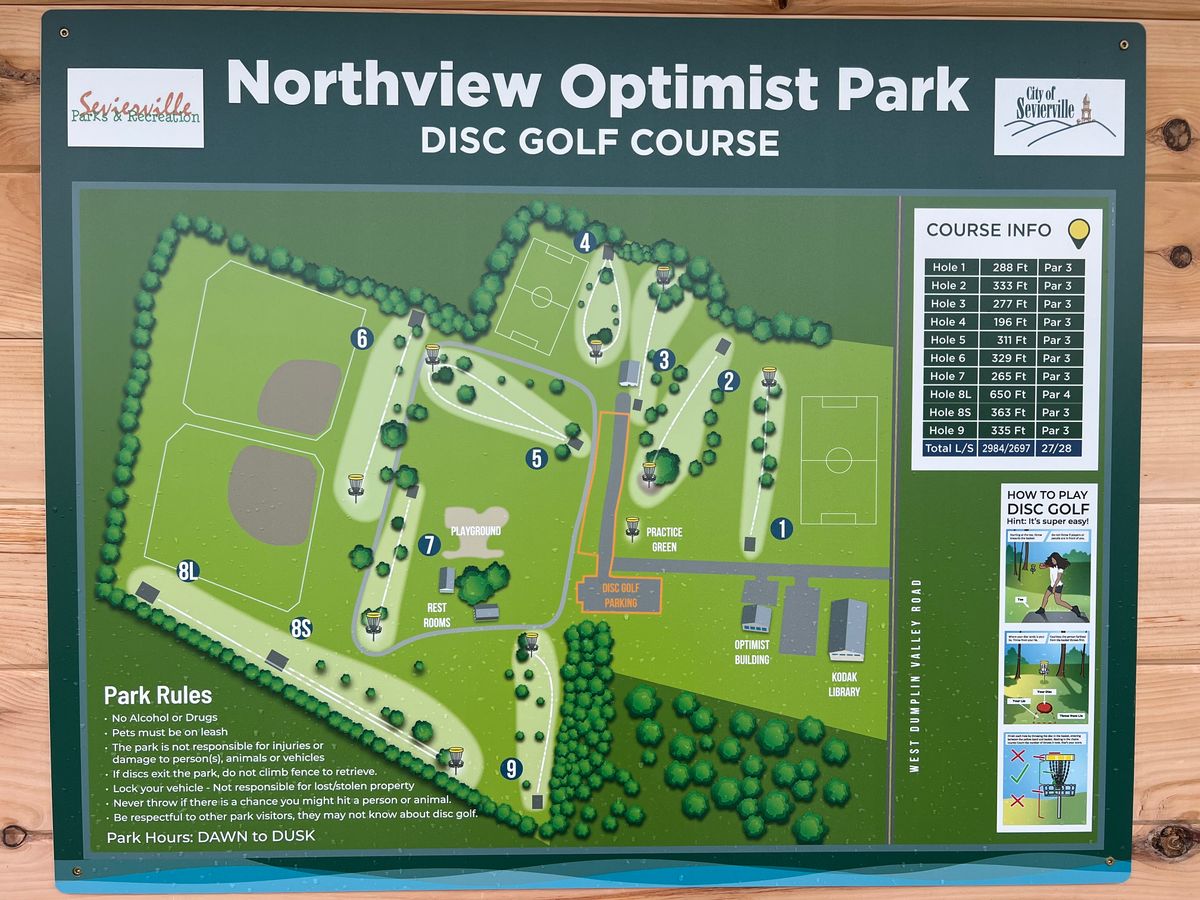 Course overview map