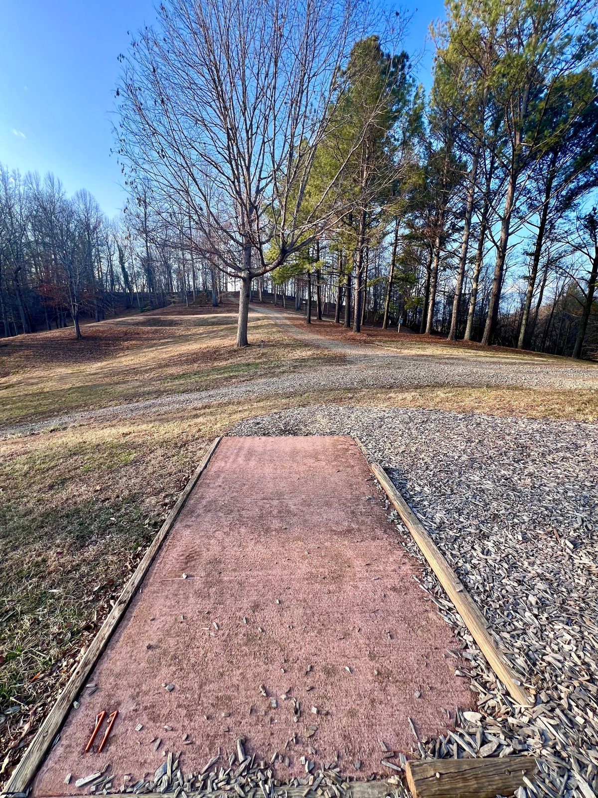 Hole 11 White Tee Pad/Fairway.