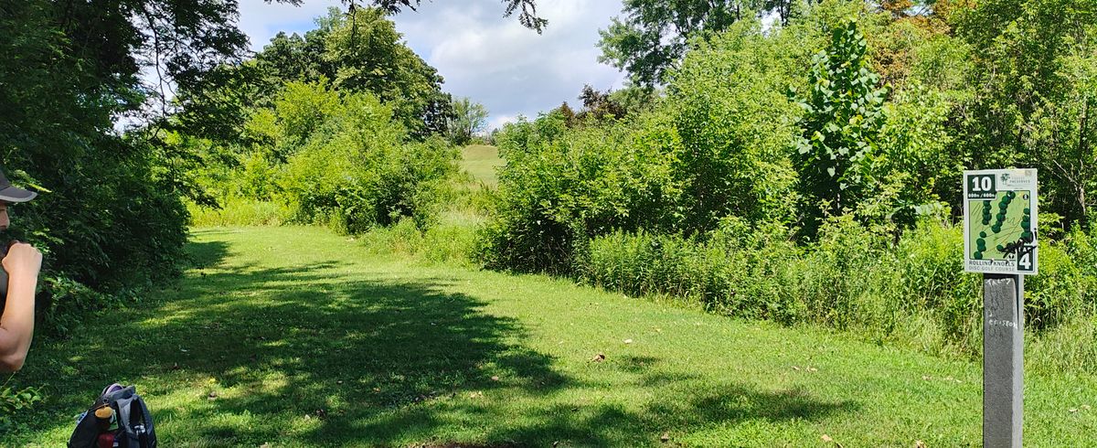 Hole 10 filled in. WOOF