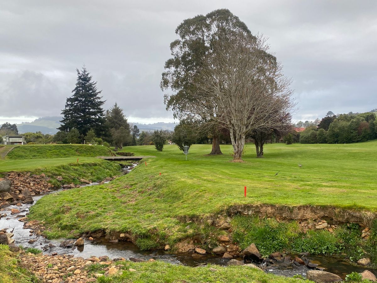 Looking back at hole 16