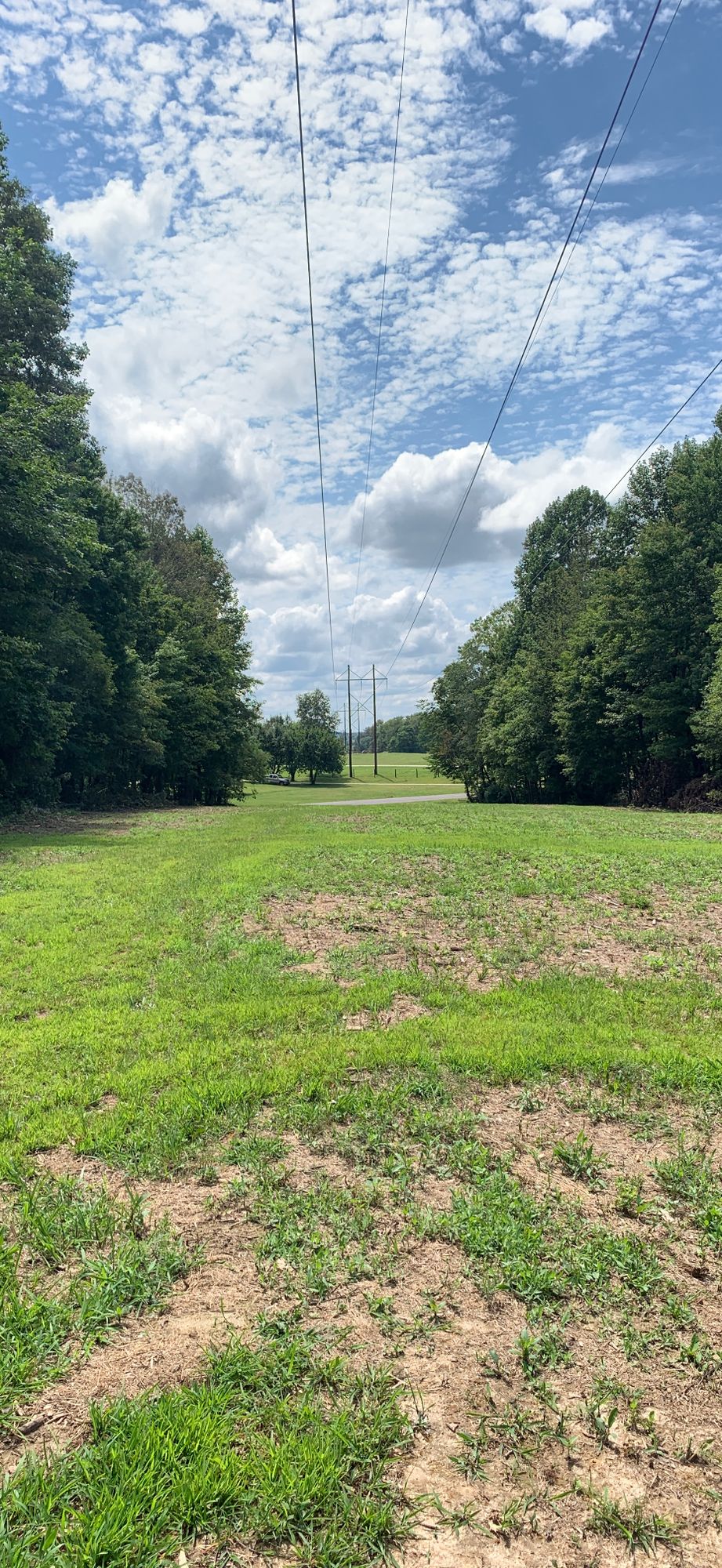 Hole 2 fairway.
