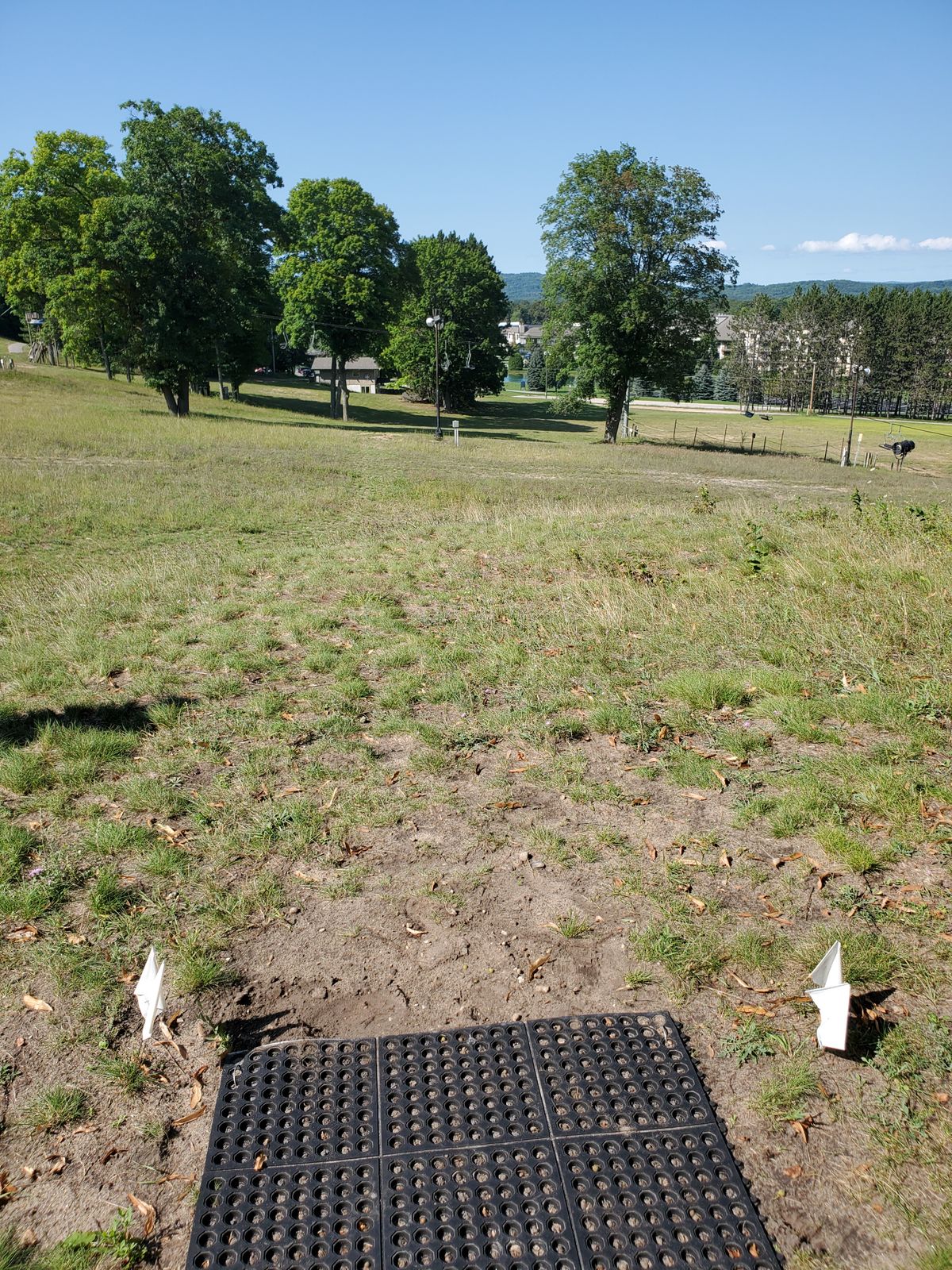 Hole 18 tee pad