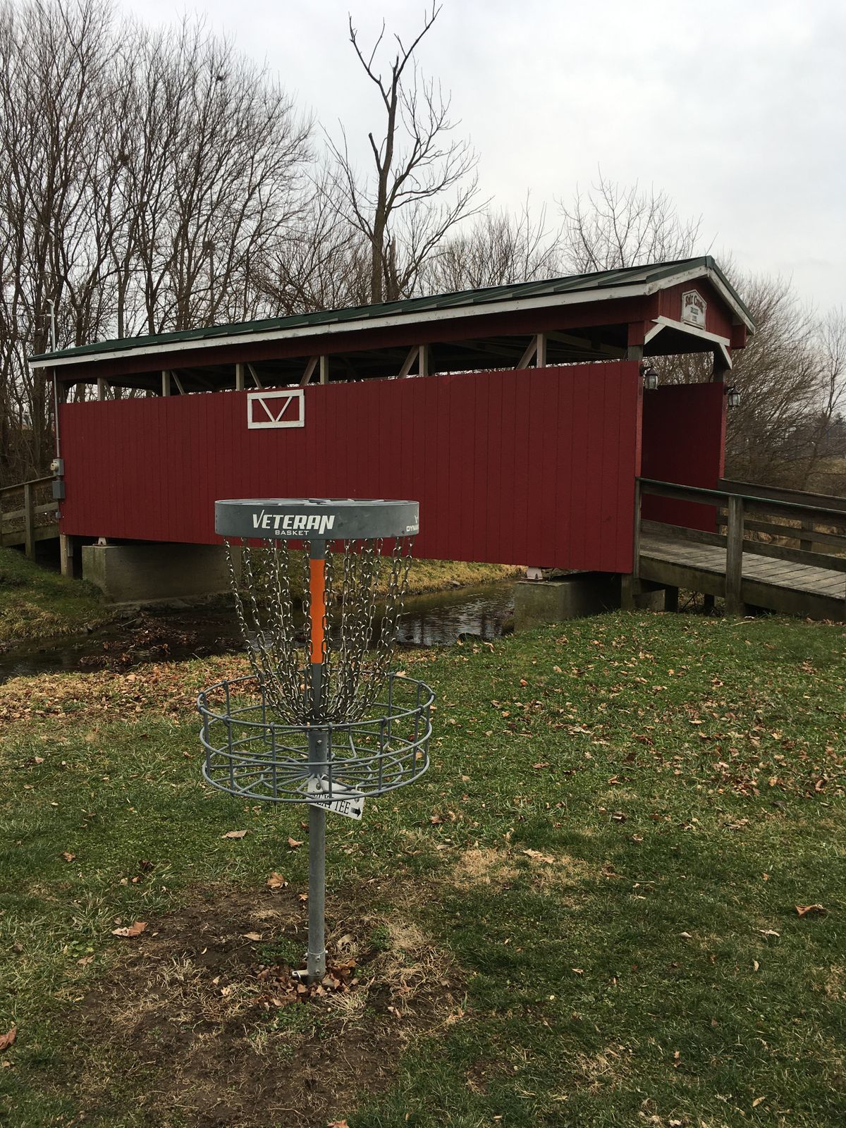 BEAUTIFUL DECEMBER DAY AT GOODRICH PARK DISCGOLF COURSE