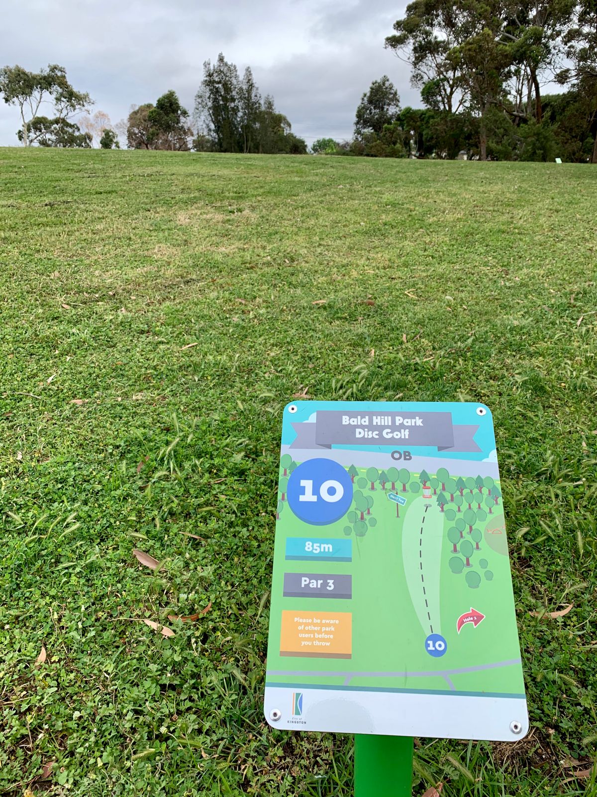 Hole 10 tee