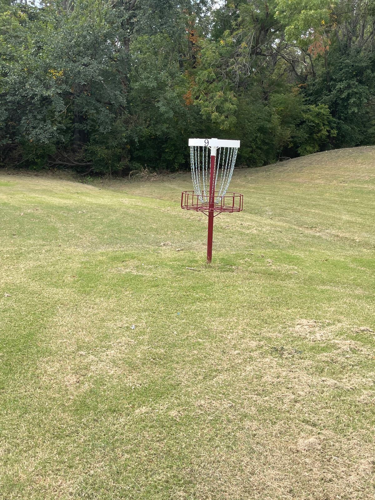 Hole 9 shortest hole on the course