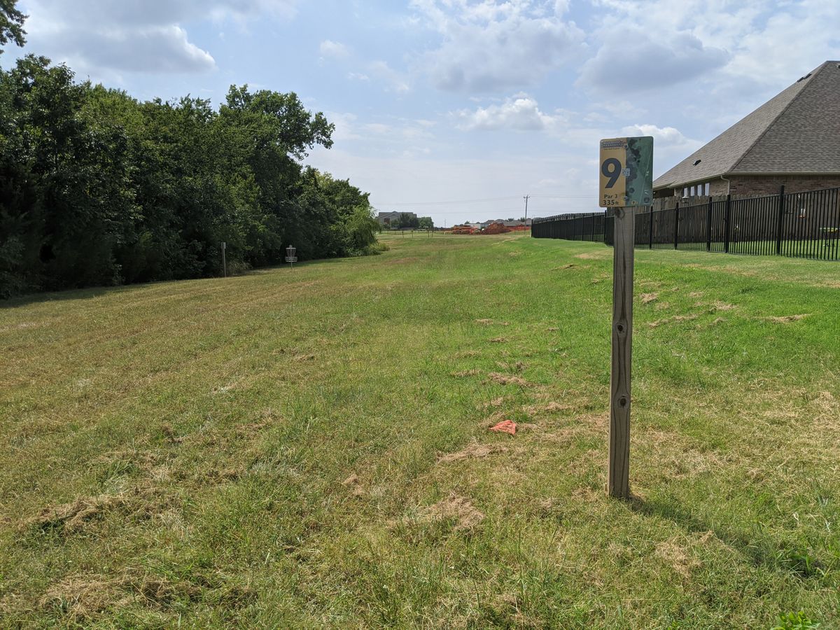 Hole 9 down and to the left.