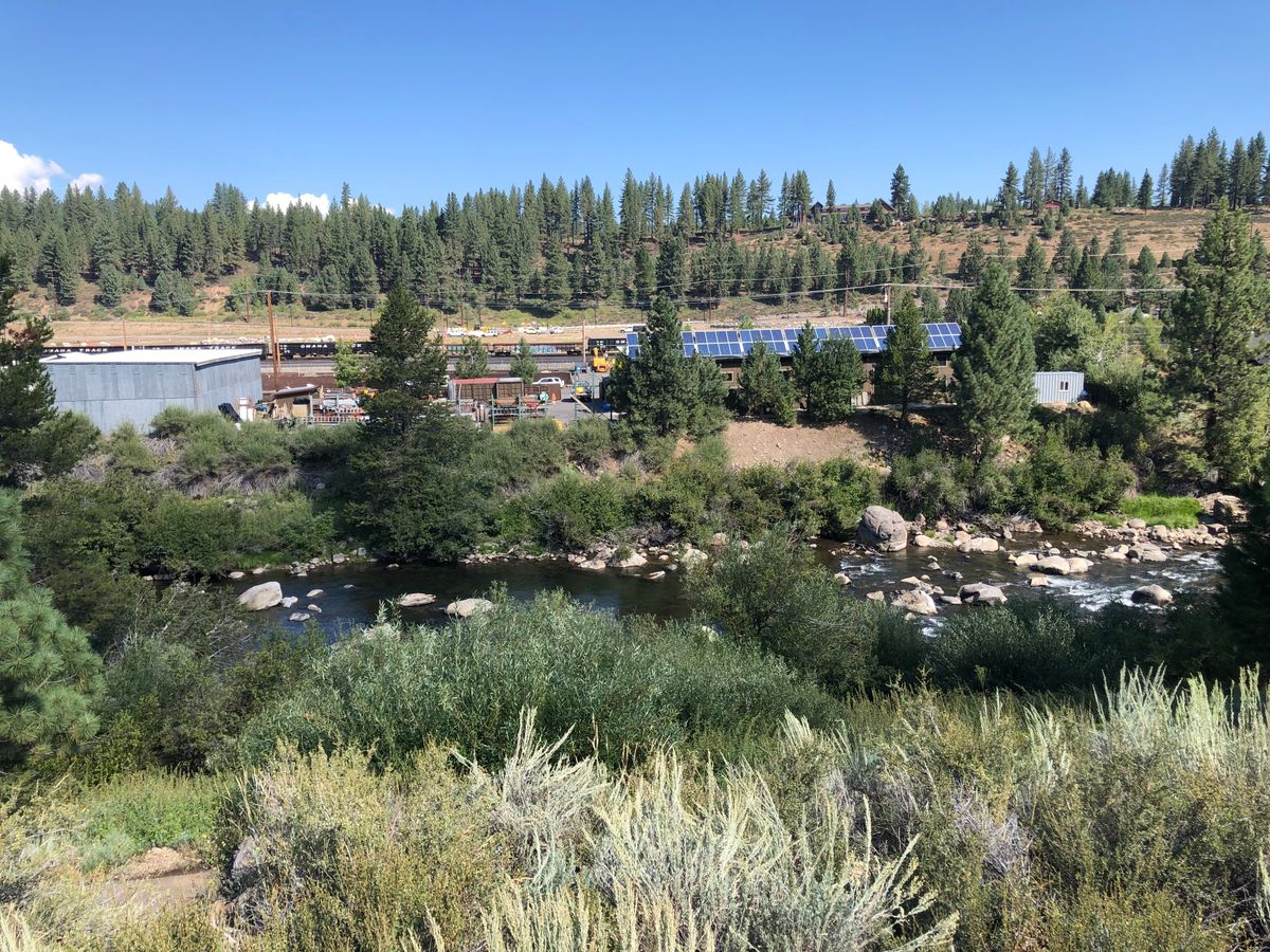 River view from course