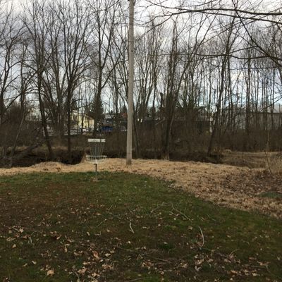 Hole 3 - low branches come into play off the tee