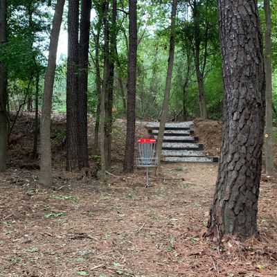 Basket hole 1 with stairs