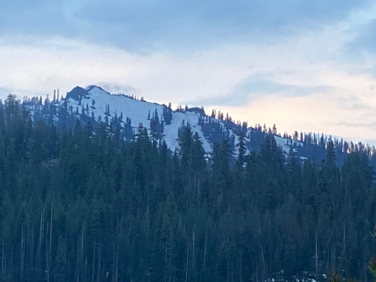 Current conditions as of 6/12/23! Still a ton of snow up there. I don’t know when the course opens.
