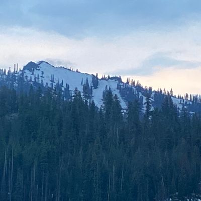 Current conditions as of 6/12/23! Still a ton of snow up there. I don’t know when the course opens.