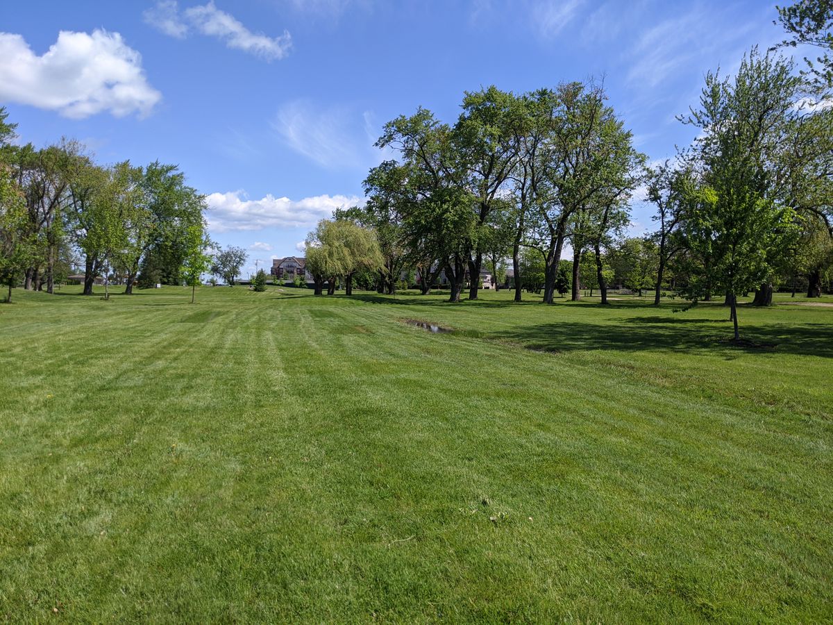 Between hole 17 and 18