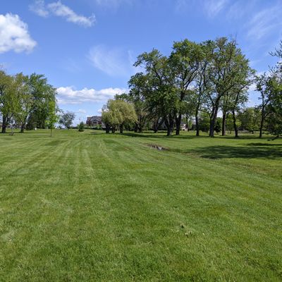 Between hole 17 and 18