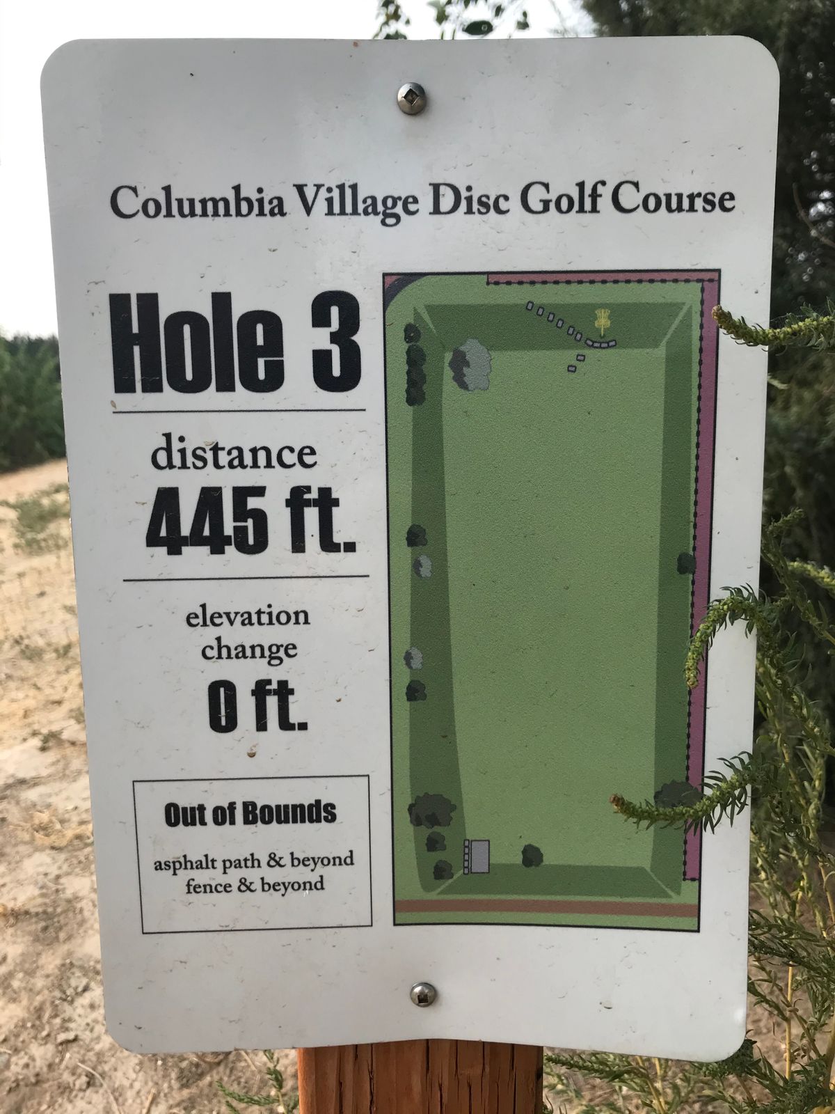 Hole 3 Information
