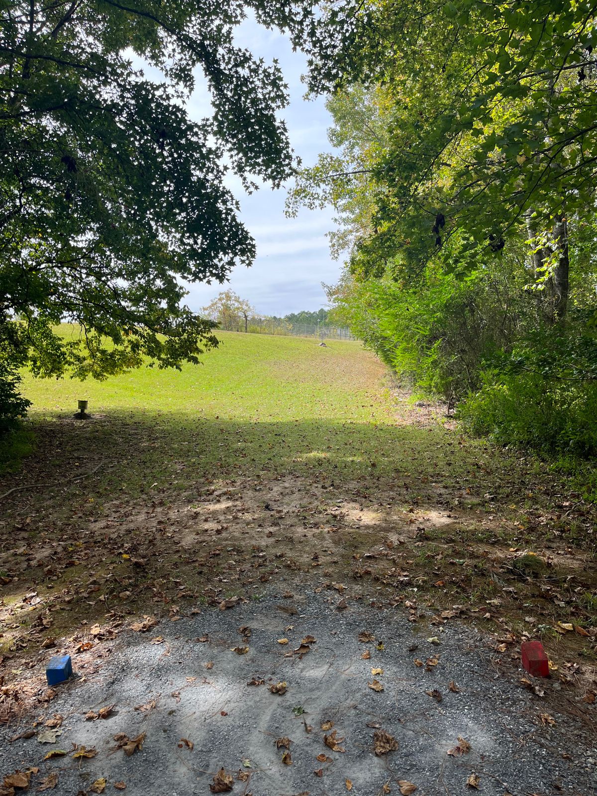 Hole 4: blue/red tee