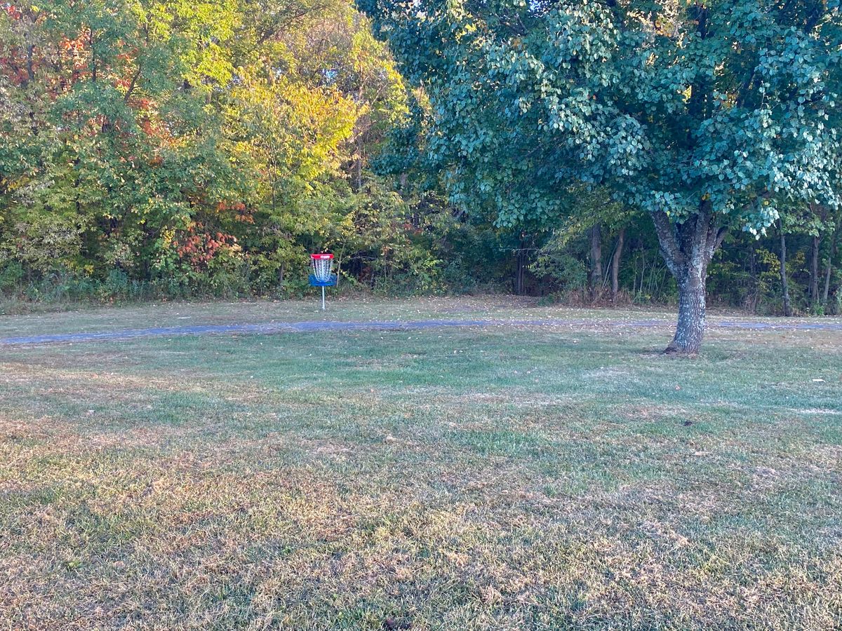 Look at basket position on hole #14.