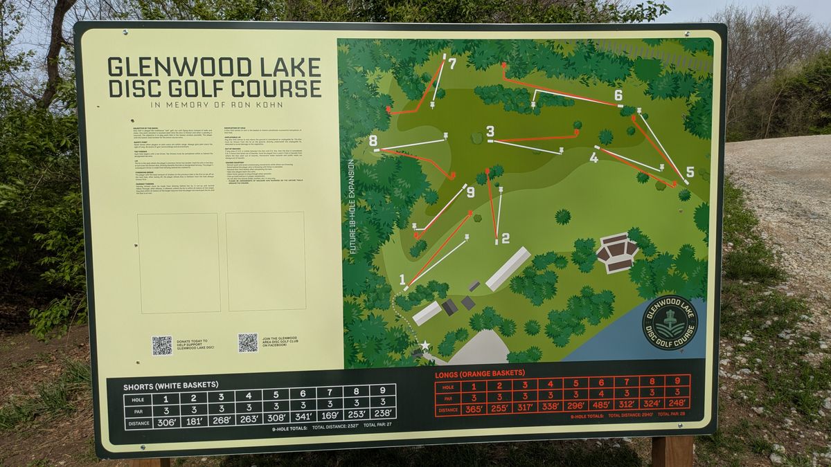 Glenwood Lake Disc Golf Course