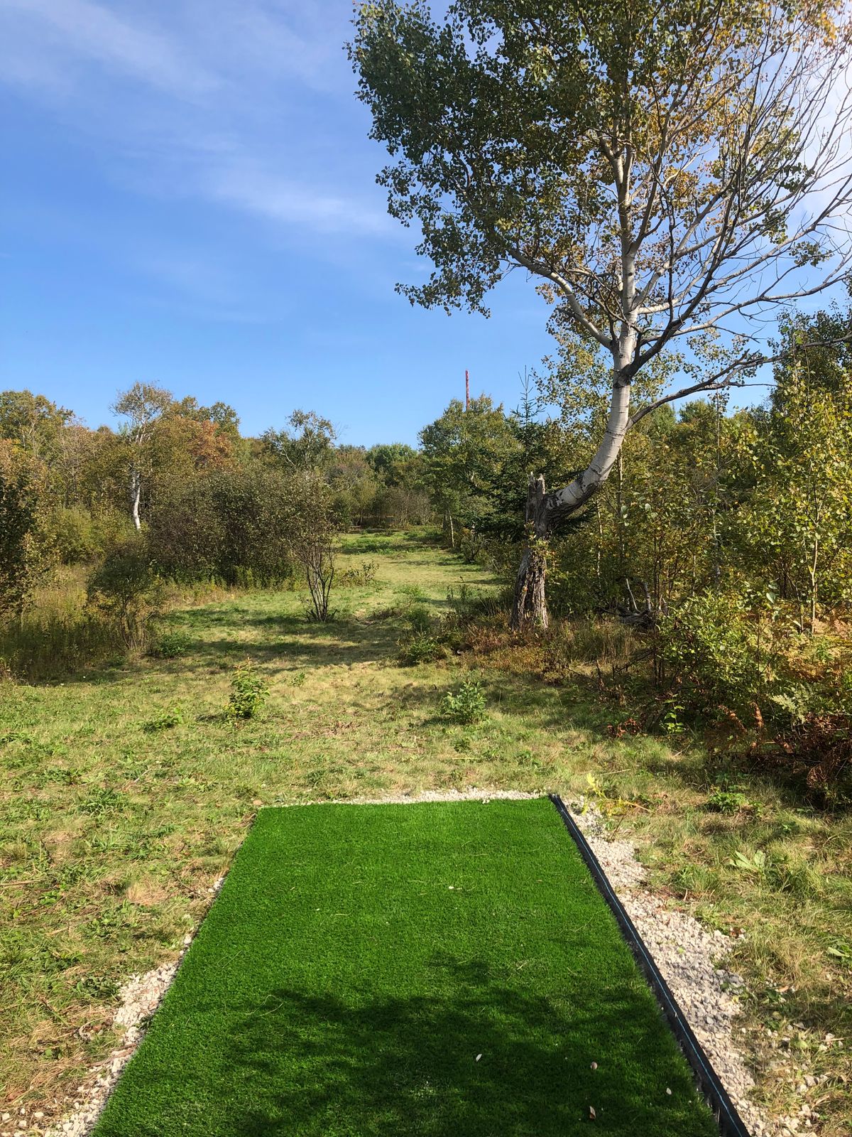 Tee pad hole 10 oct 7 21