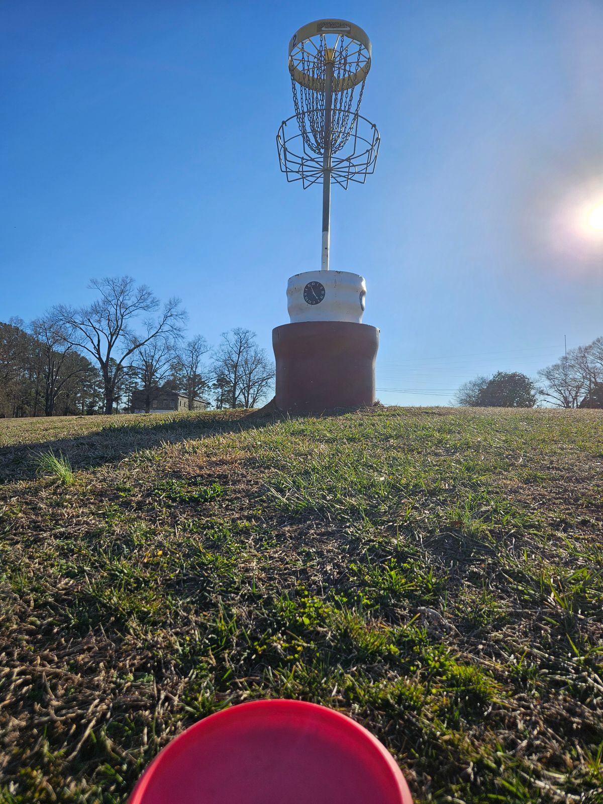 High on the hilltop