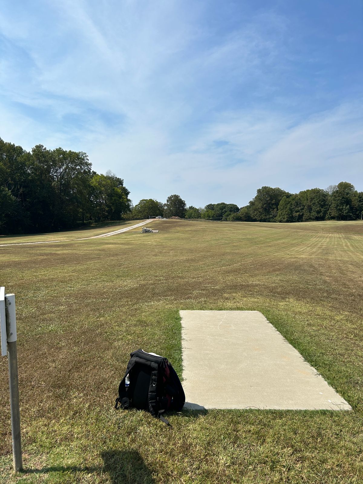 Hole 9 tee