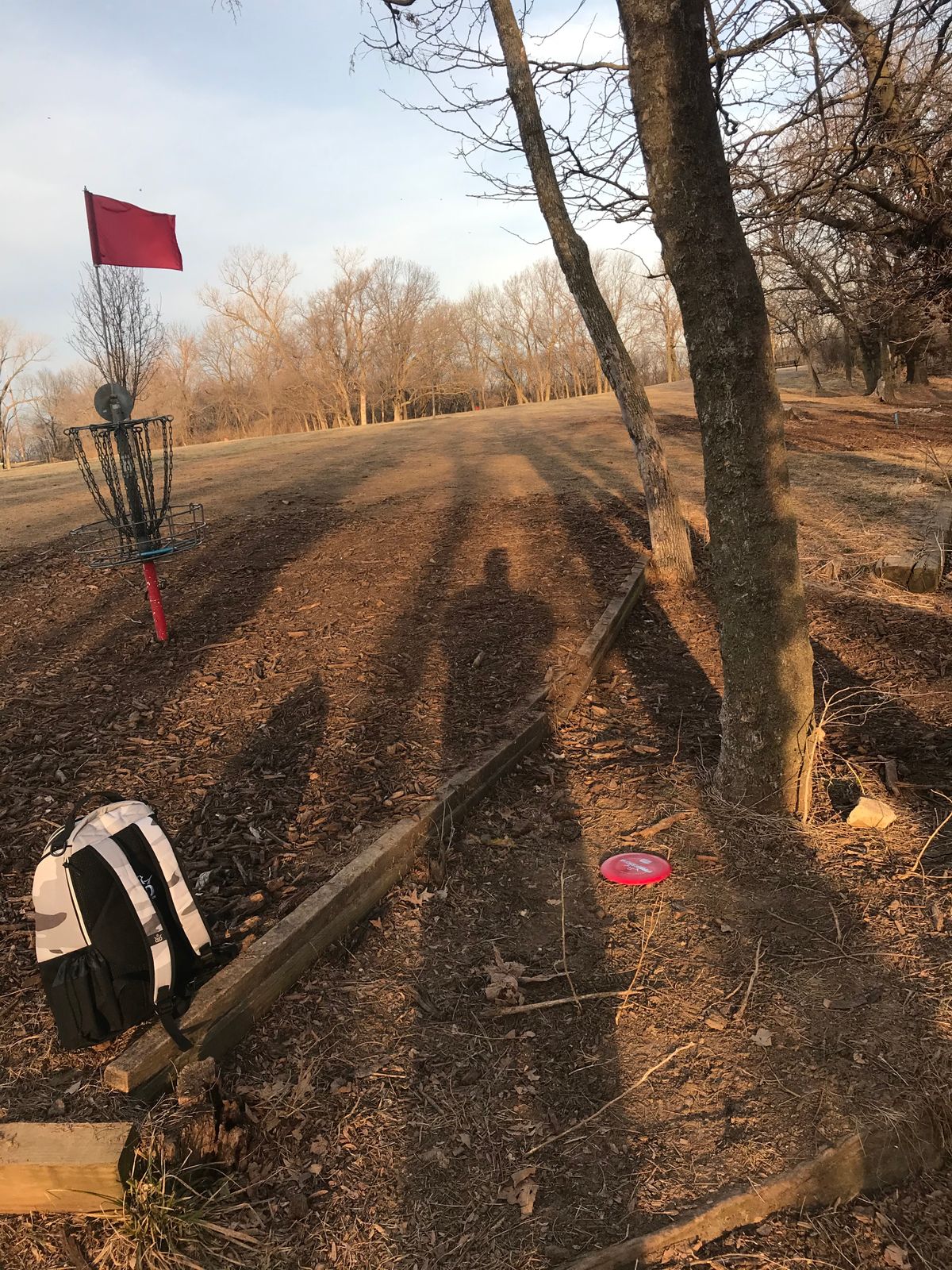 Hole #1 basket