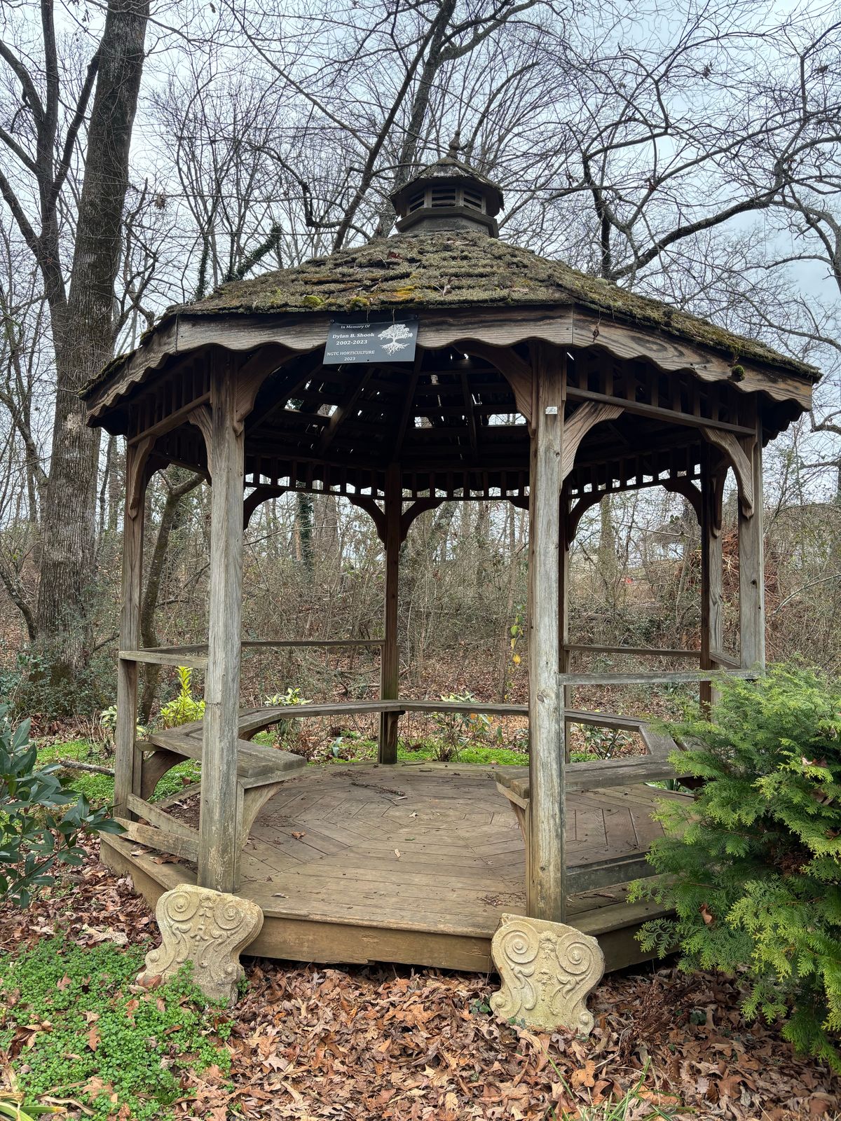 Gazebo between 4 and 5