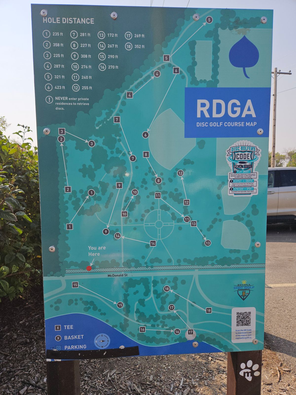 Douglas Park Course Map