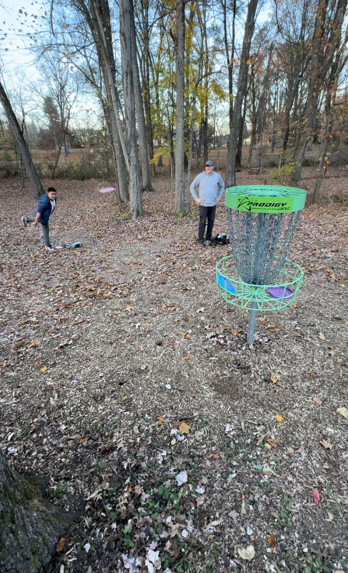 Missing putt and losing 1st place position on hole #18