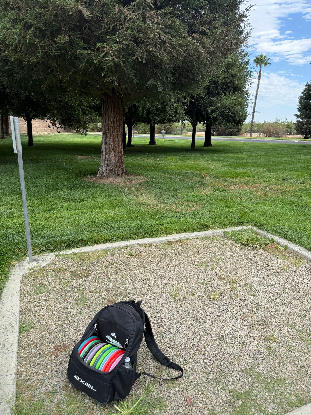 Hole 5 tee pad