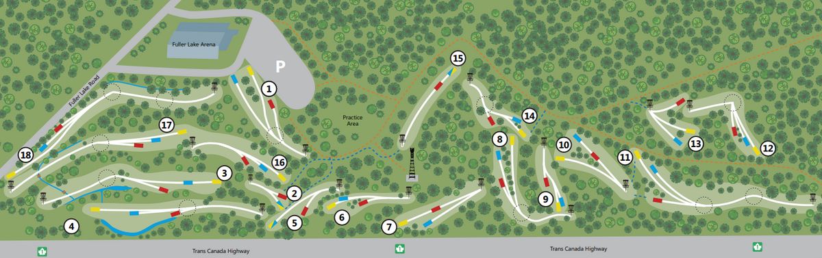 Map shows the landing areas that are great!