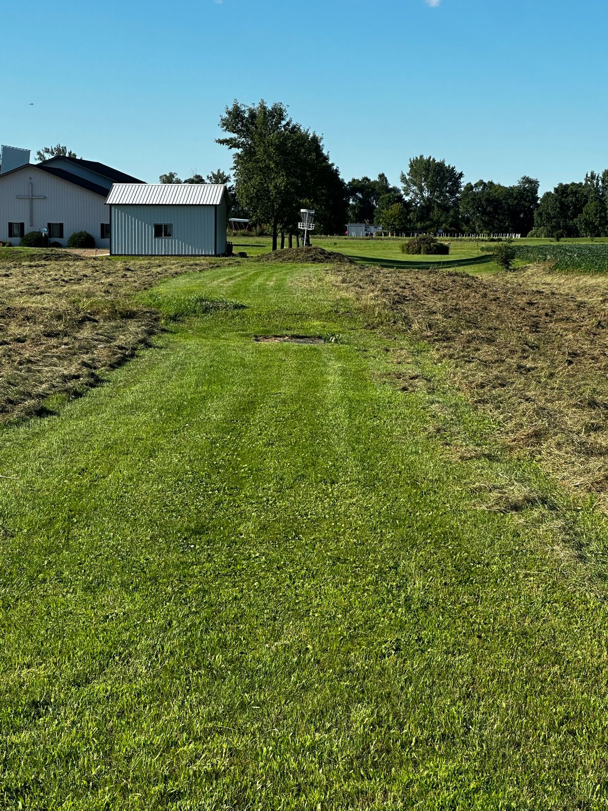 Hole 2 from tee box