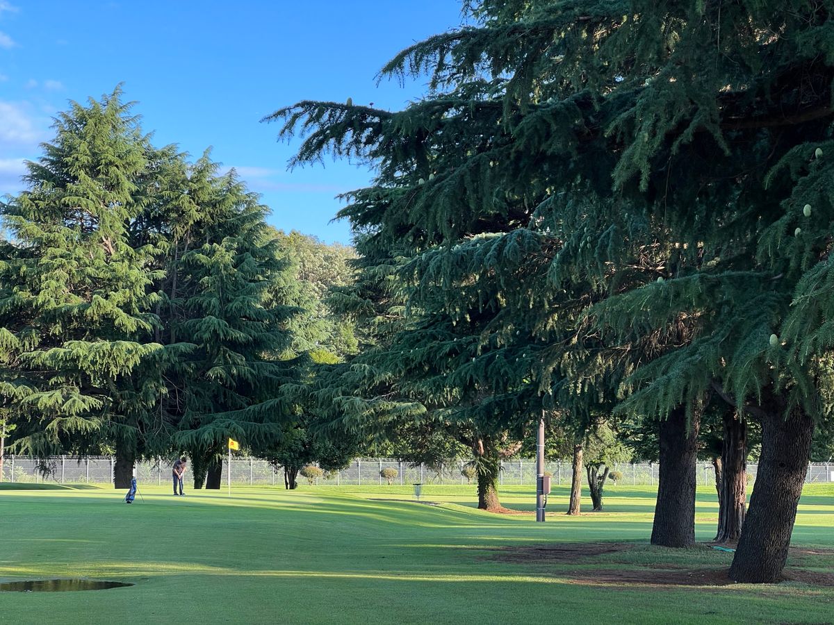 Hole 3, one of the most technical holes on the course.