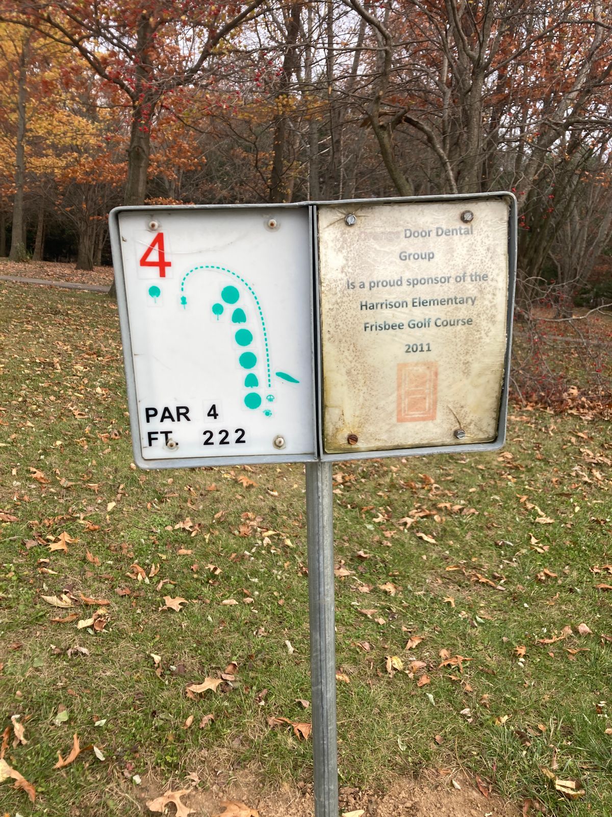 Sign at Tee Pad 04.
