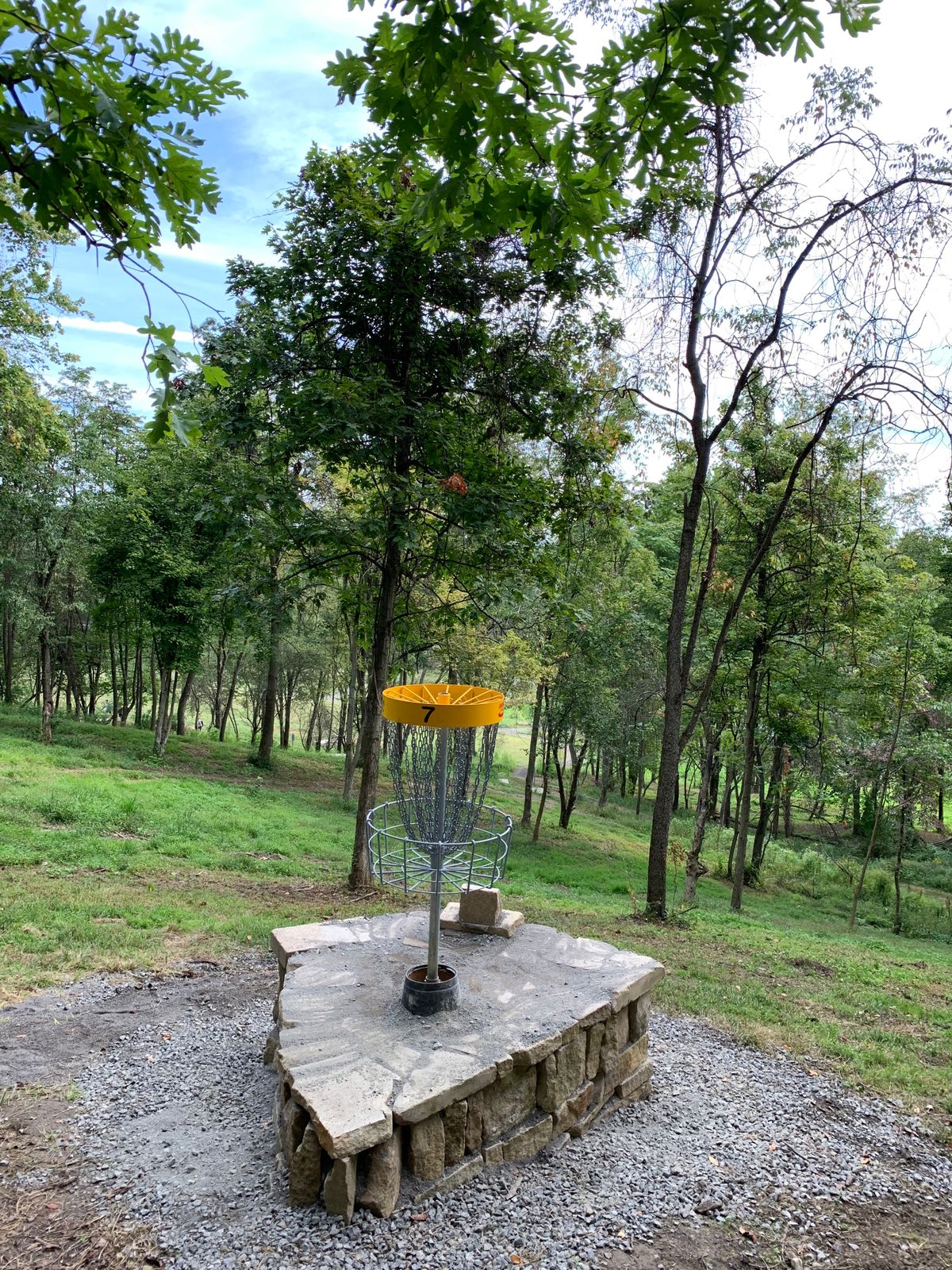 Reverse view Hole 7C pin.