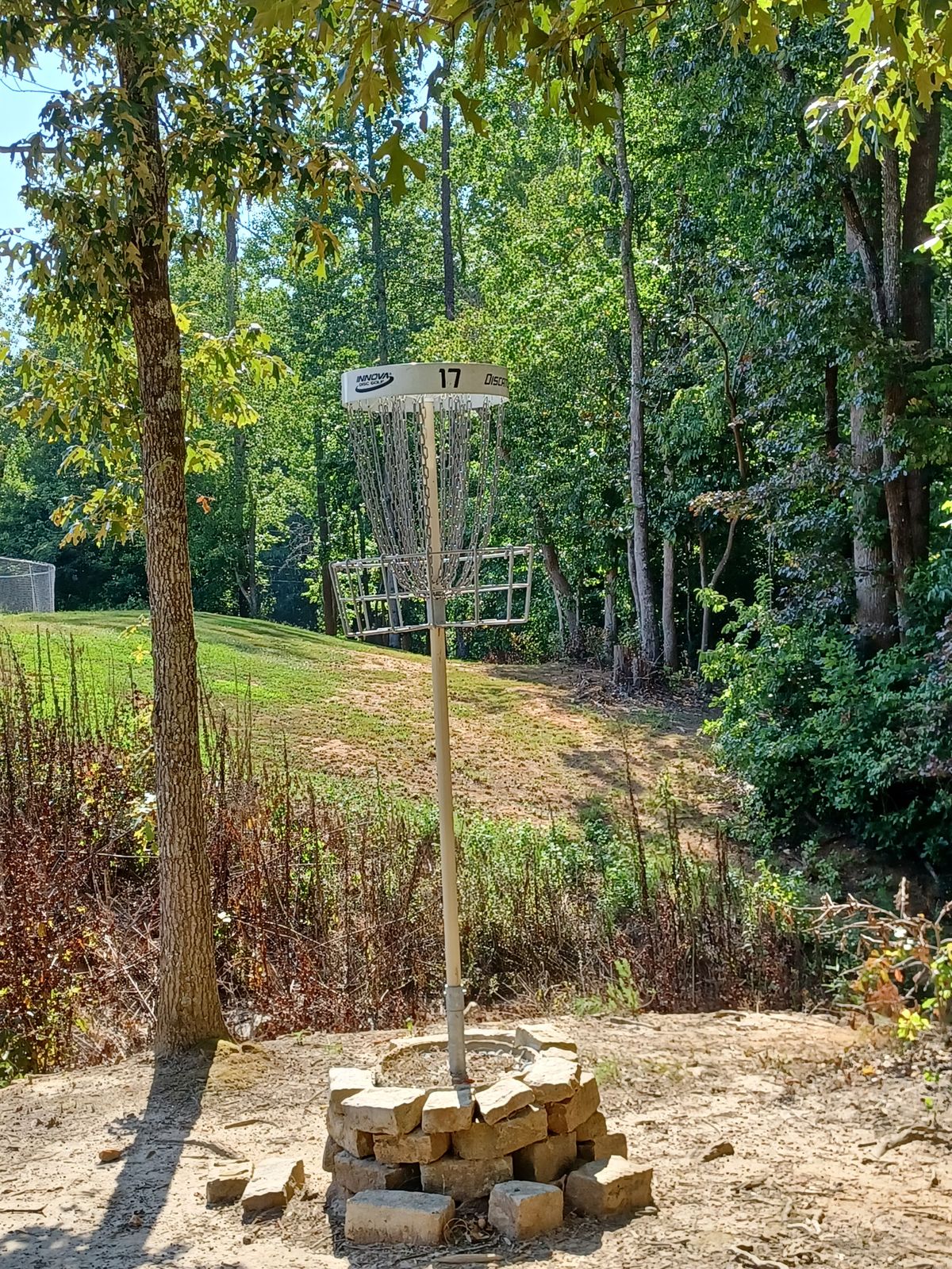 from behind target