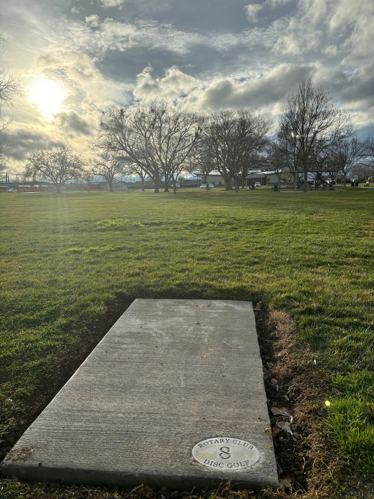 8 tee pad.