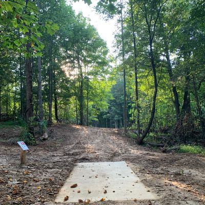 Hole 9 tee.