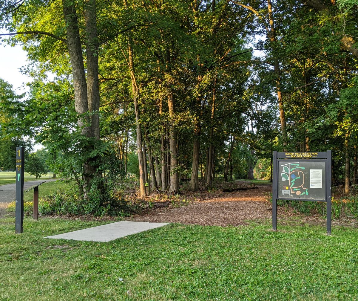 First Tee and Course map