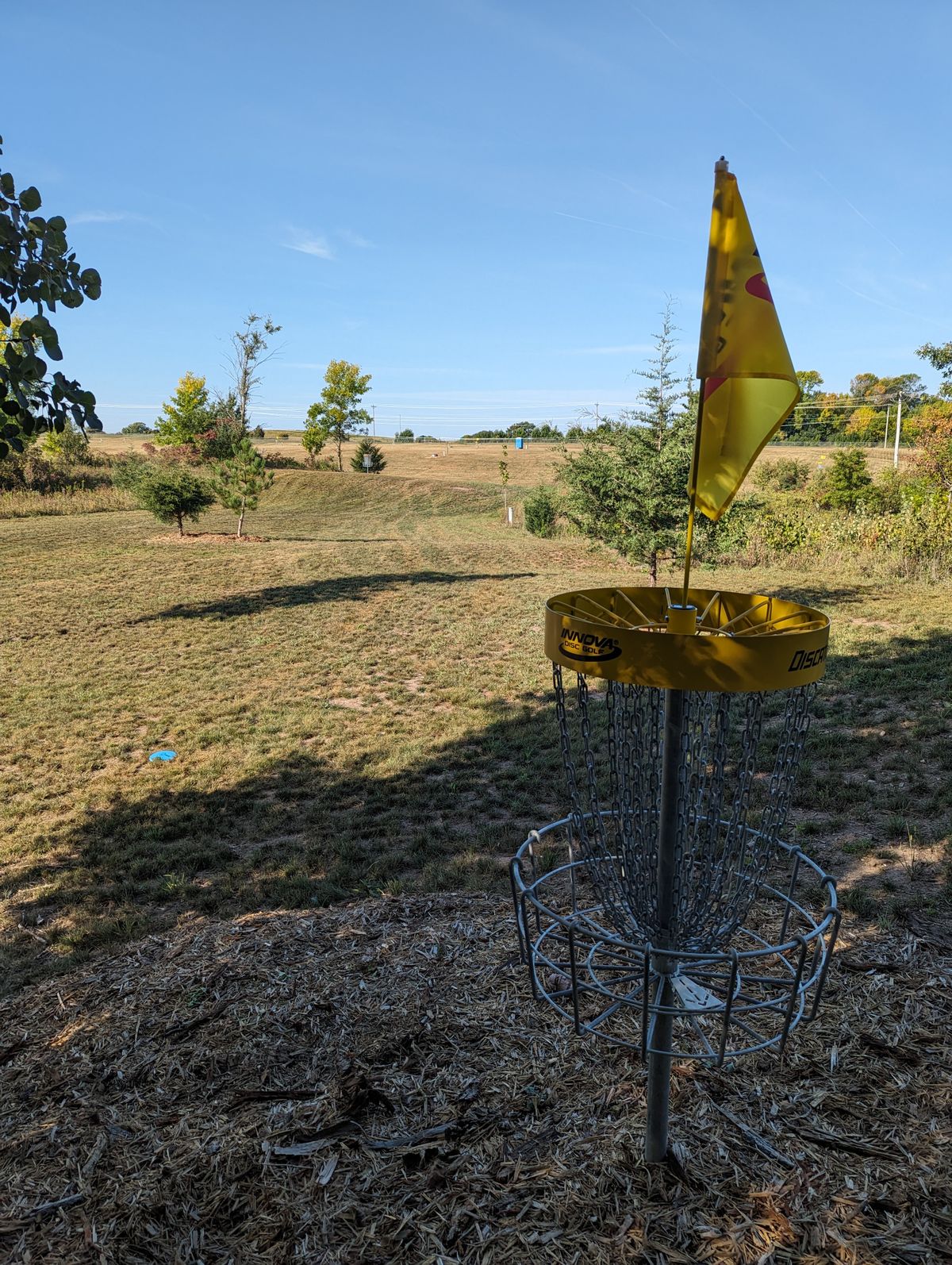 Long Basket looking back at fairway