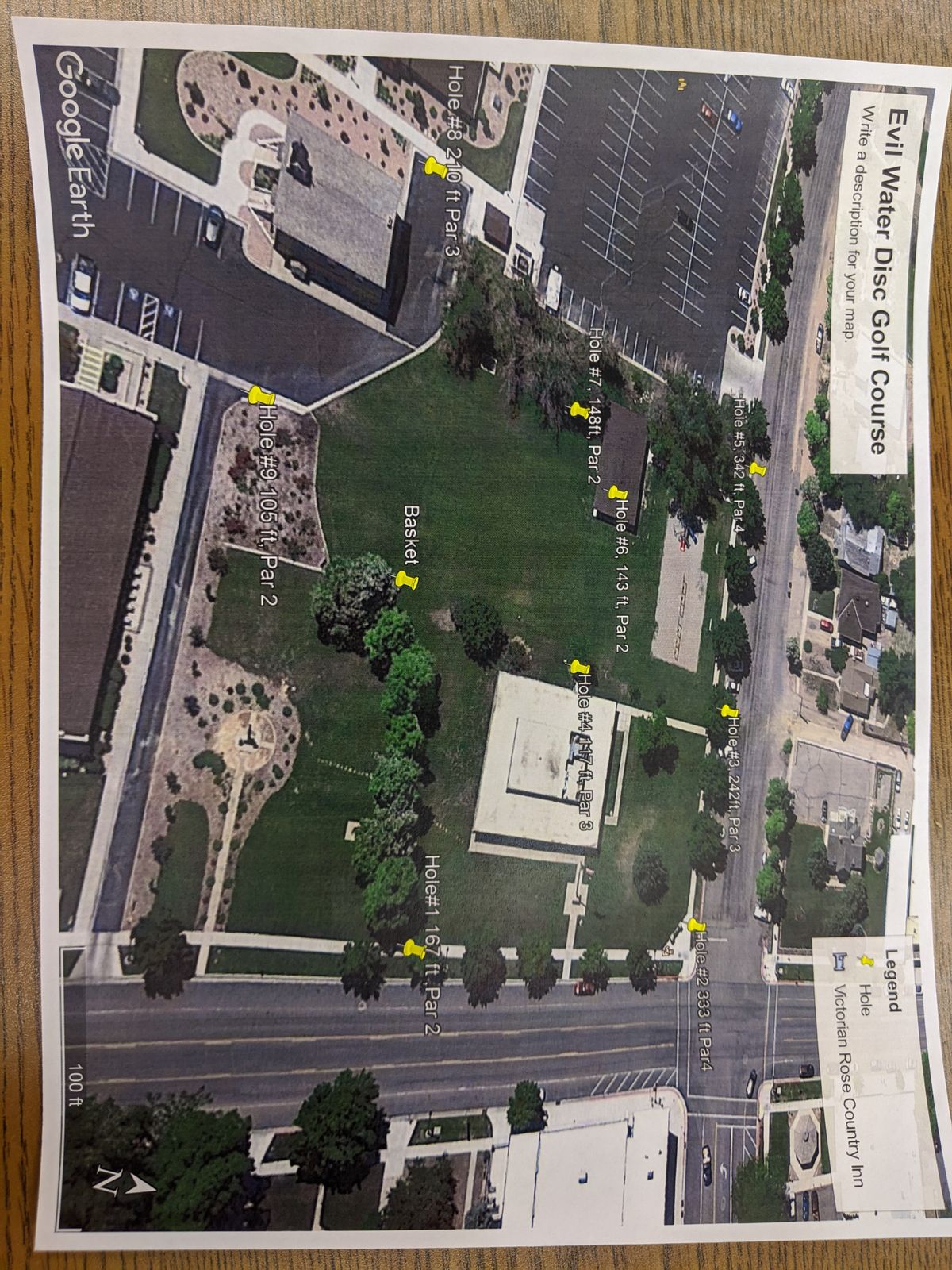 Course map, Sign coming soon !!!