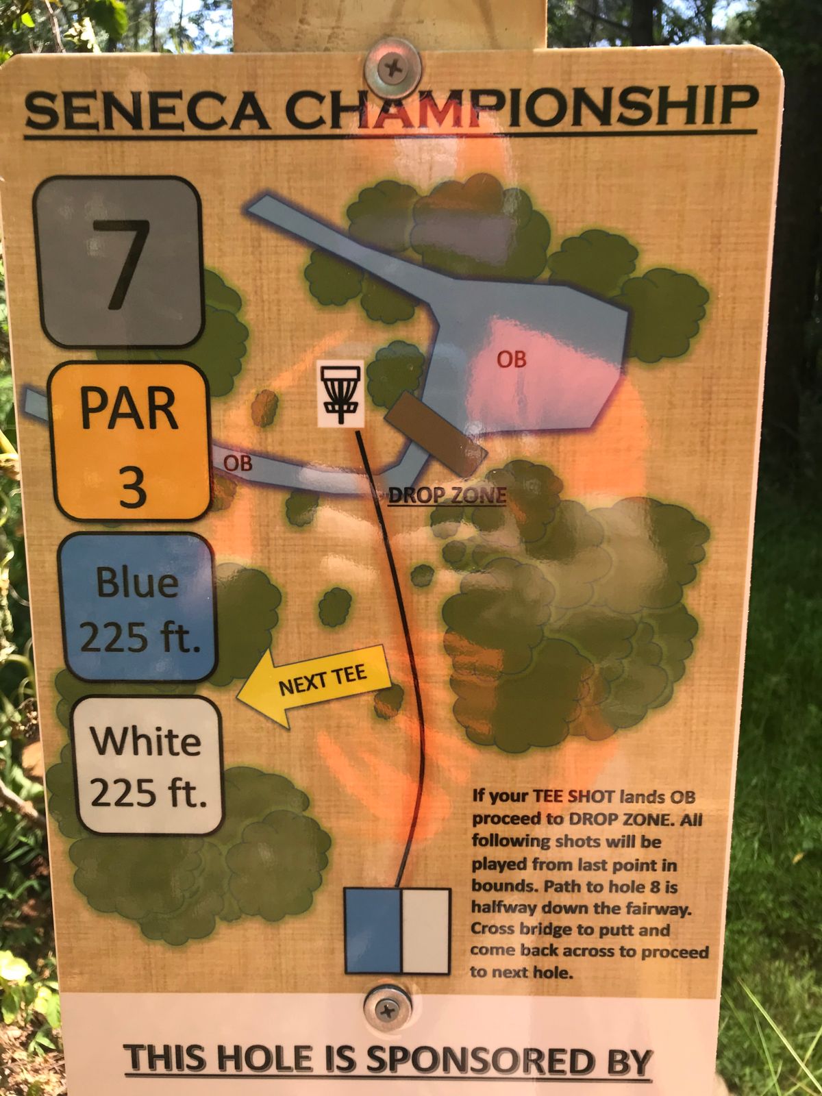 Map of Hole 7