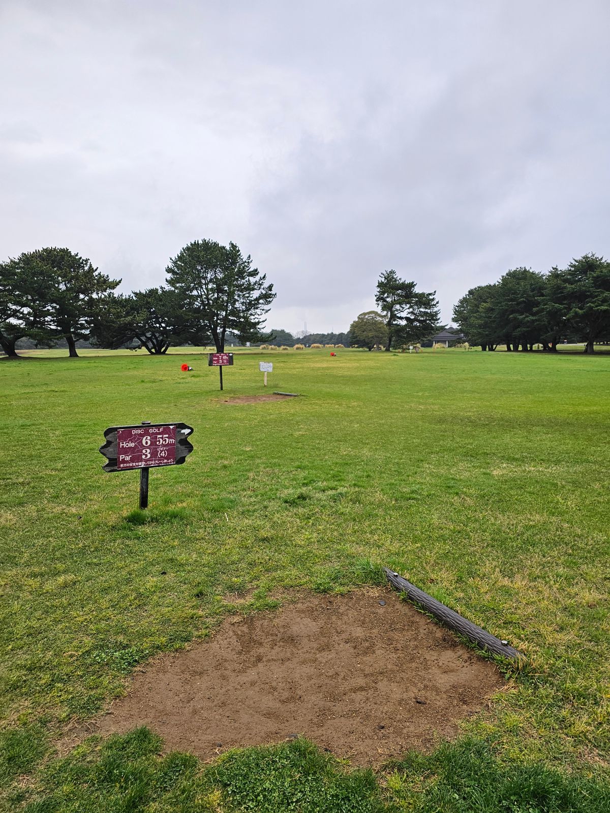 Tee pads 6 and 7 right next to each other? And they both played in similar directions...