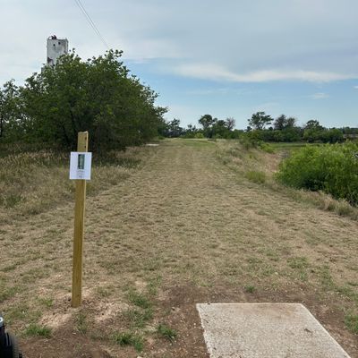 Hole 9 tee