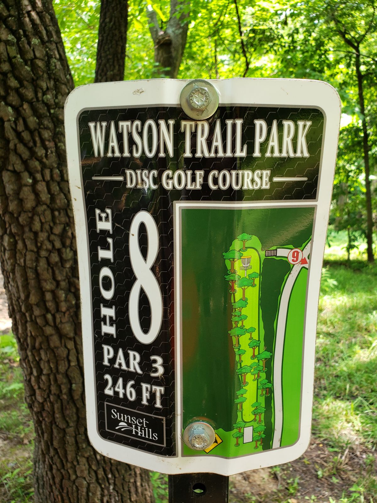 #8 Tee Sign