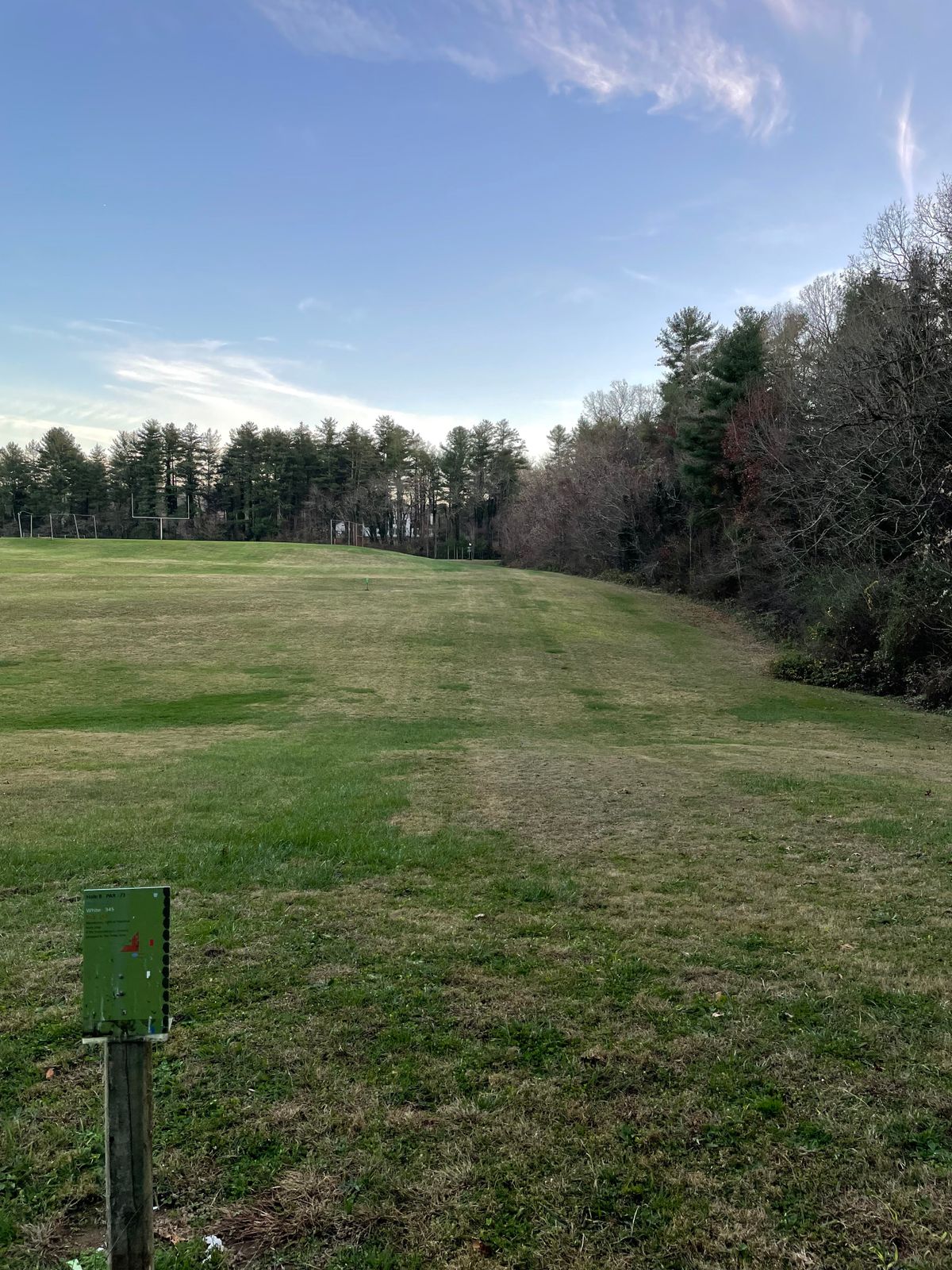 Hole 8 blue tee