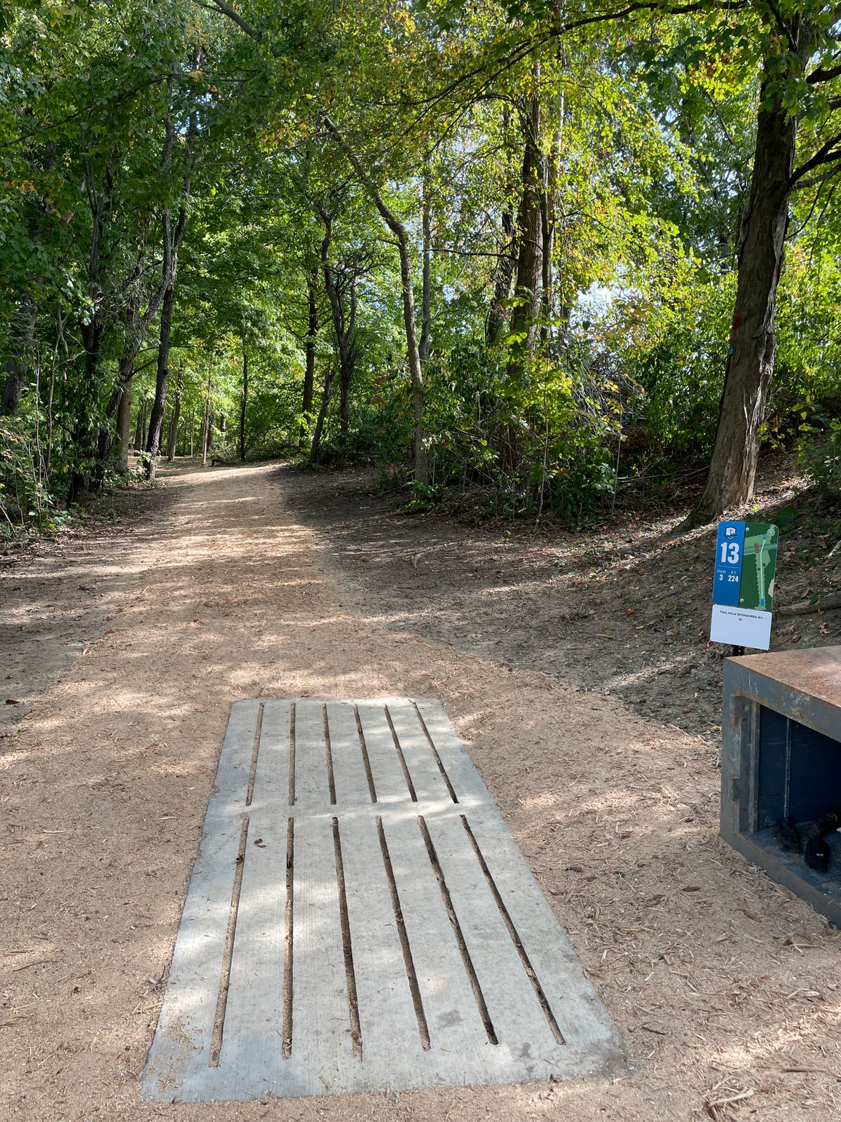 Hole 13 tee-pad