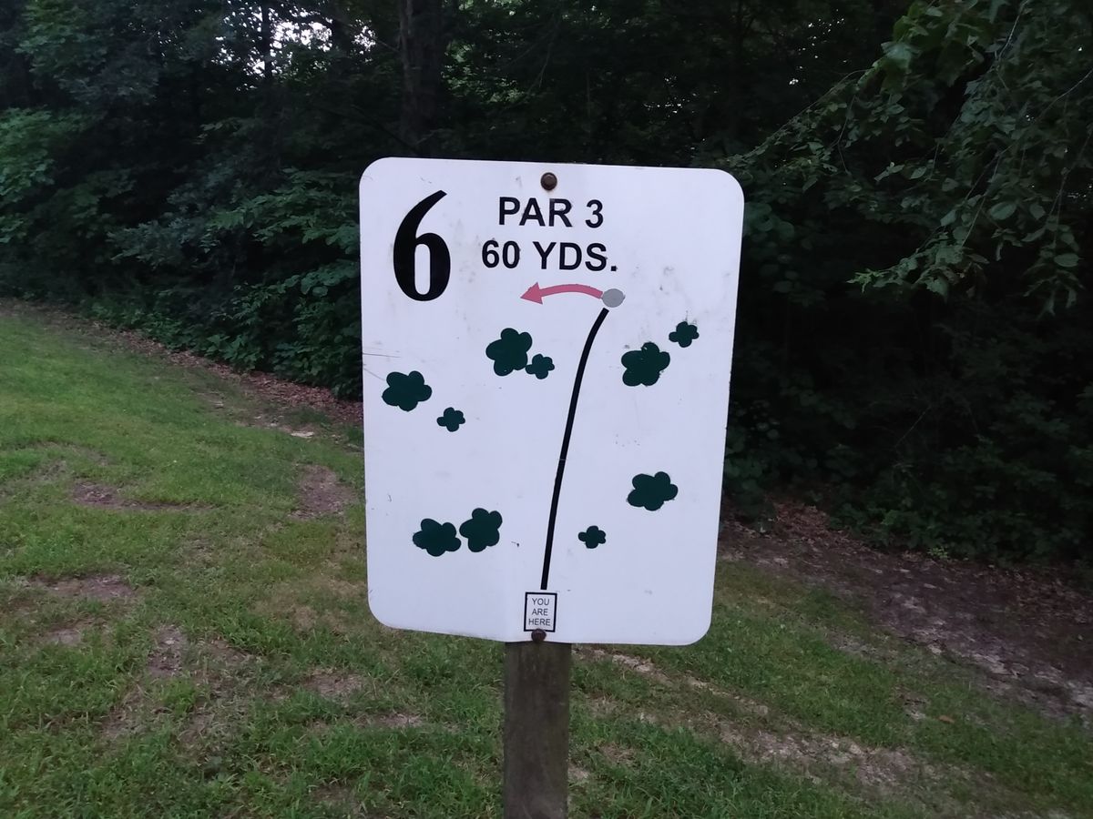 #6 sign